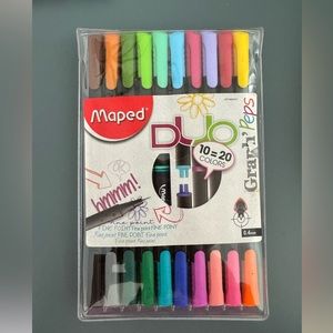 Double sided markers. New!!!